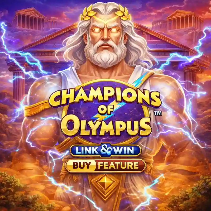 Champions of Olympus slot game by Divine Gaming